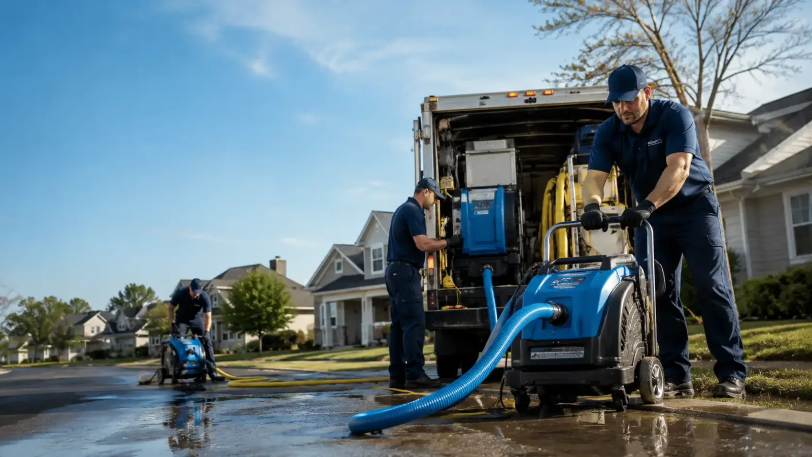 Flood Damage Cleanup in Wayside, TX